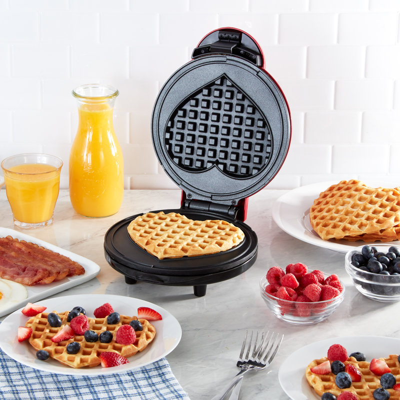 Dash Express Heart Waffle Maker & Reviews | Wayfair